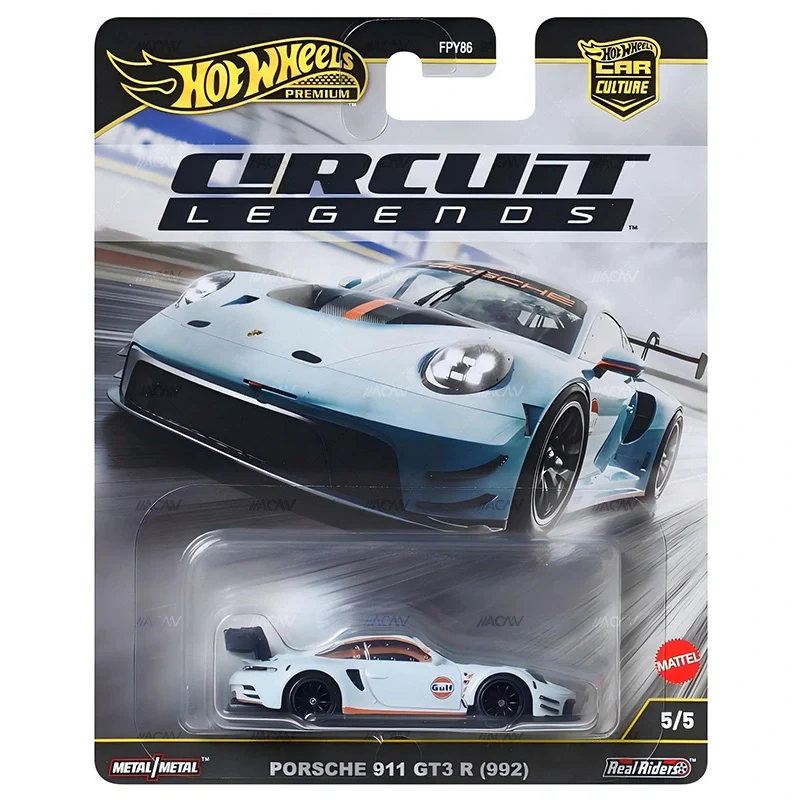 Hot Wheels 1:64 Car Culture Circuit Legends Gulf Porsche 911 GT3 R