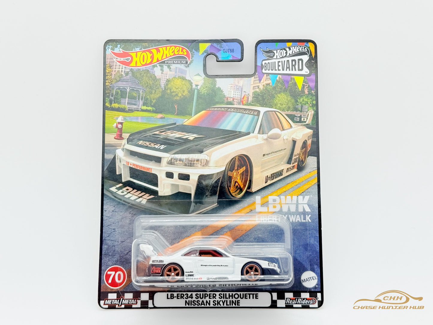 Hot Wheels 1:64 Boulevard LB-ER34 Super Silhouette Nissan Skyline #70