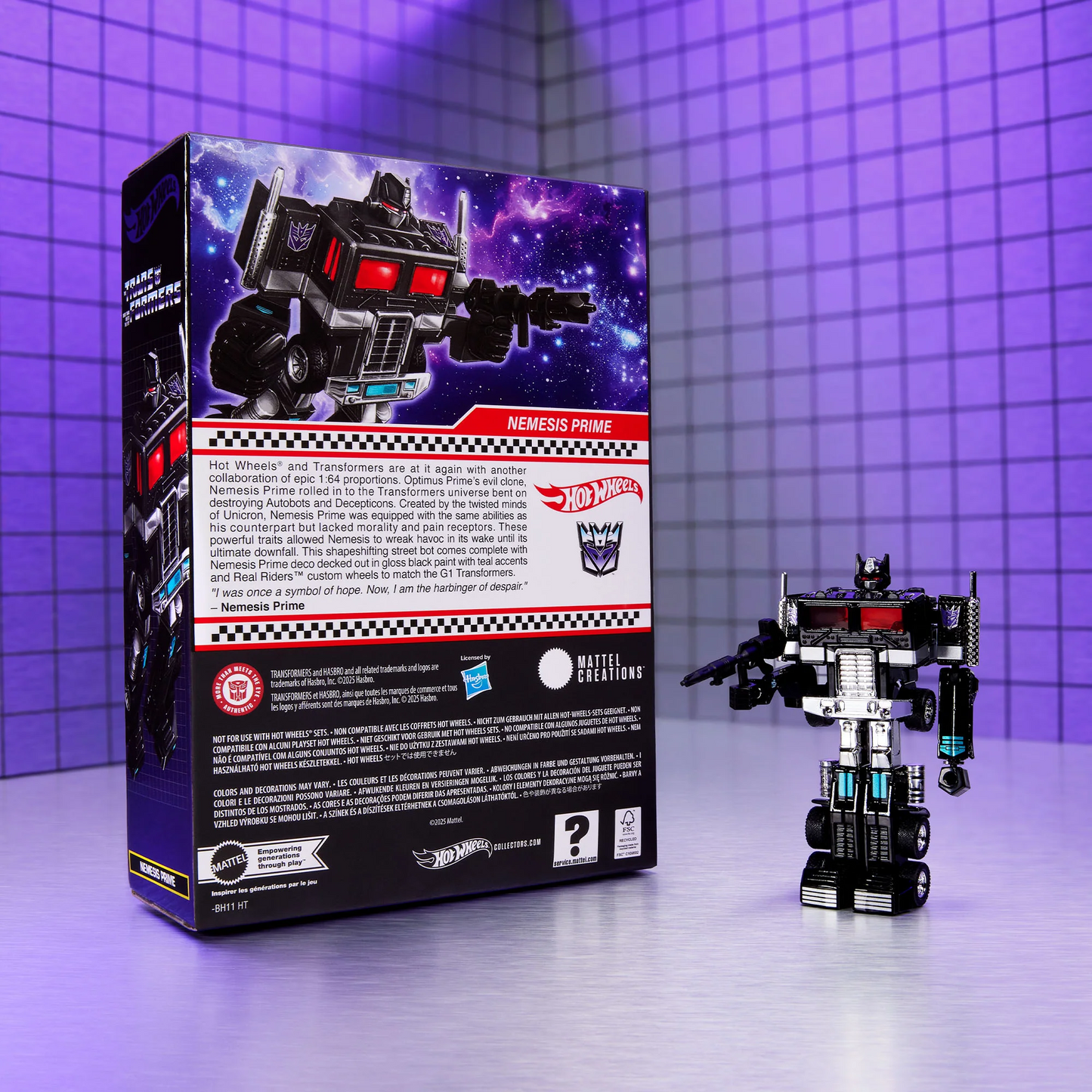 【Pre-Order】Hot Wheels Transformers Nemesis Prime
