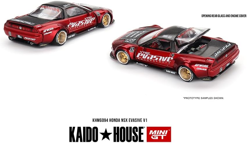 MINI GT x Kaido House 1:64 #094 Honda NSX Kaido Racing V1 Red