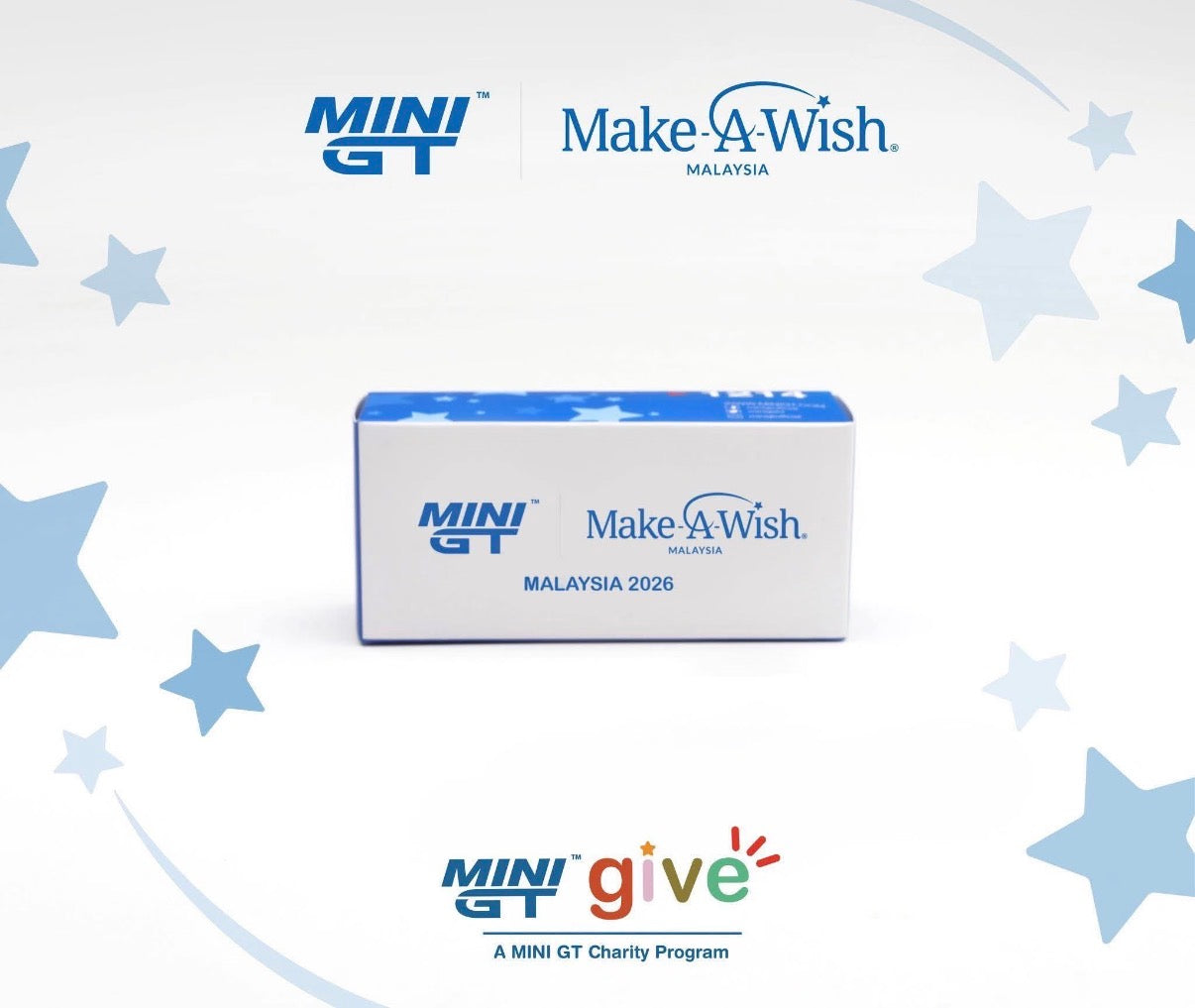 MINI GT Give x Make A Wish Malasiya 2026