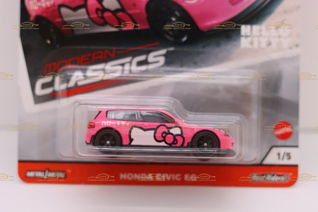 Hot Wheels 1:64 Modern Classics 2 - Hello Kitty Honda Civic EG
