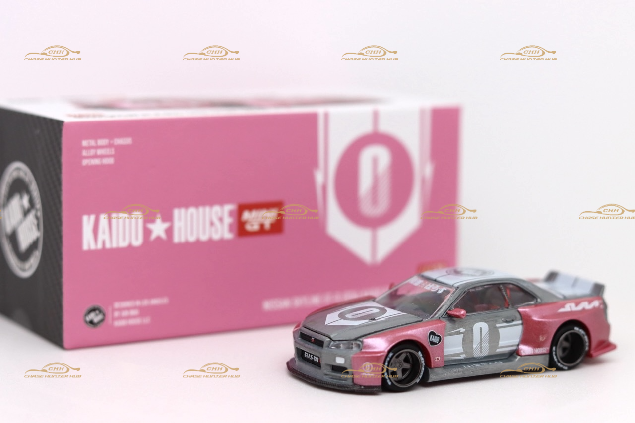MINIGT 街道ハウス Nissan Skyline GT-R チェイス Chase! Kaido House MINIGT 街道ハウス Nissan Skyline GT-R チェイス Chase! Kaido House