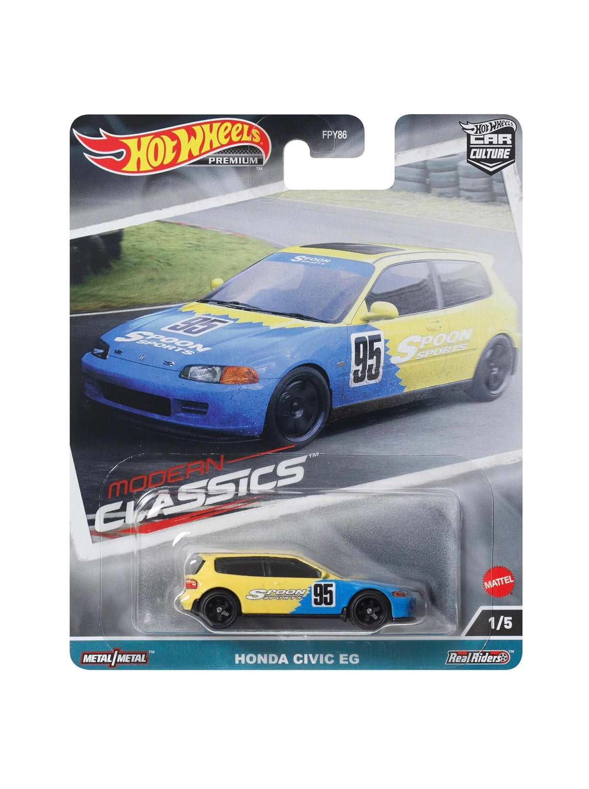 Hot Wheels 1:64 Moden Classics HONDA CIVIC EG