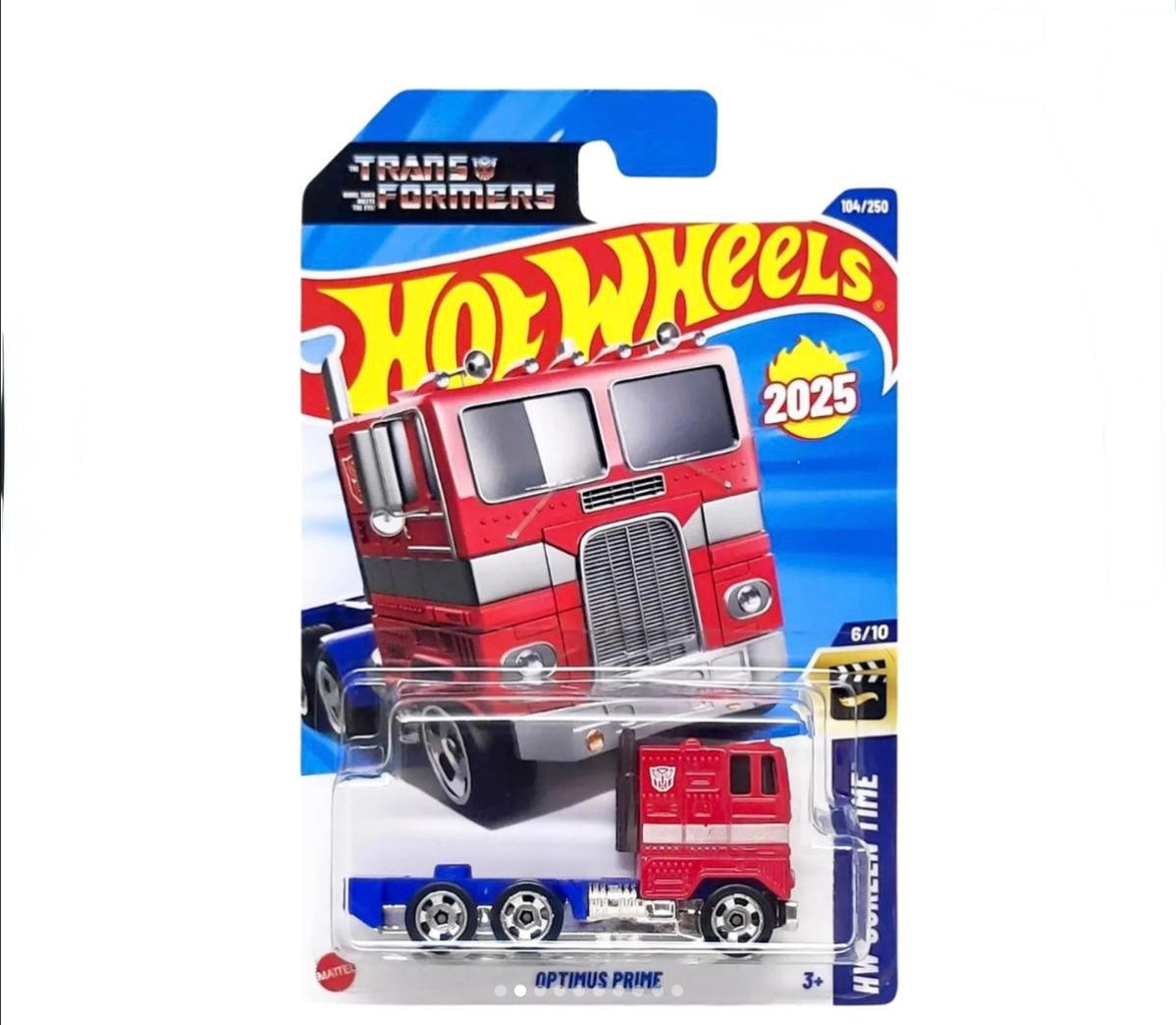 Hot Wheels Basic Car Optimus Prime