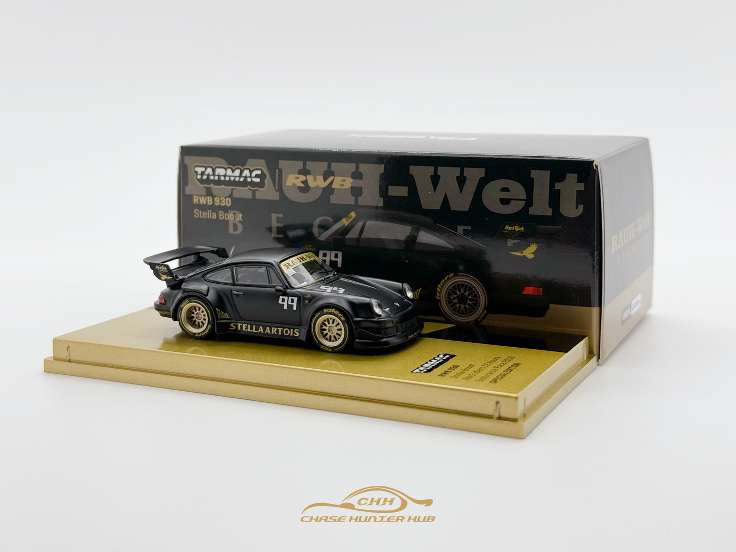 【Pre-Order】Tarmac Work 1:64 Porsche RWB 930 Stella Boost & RWB Backdate Taiwan Exclusive Set of 2