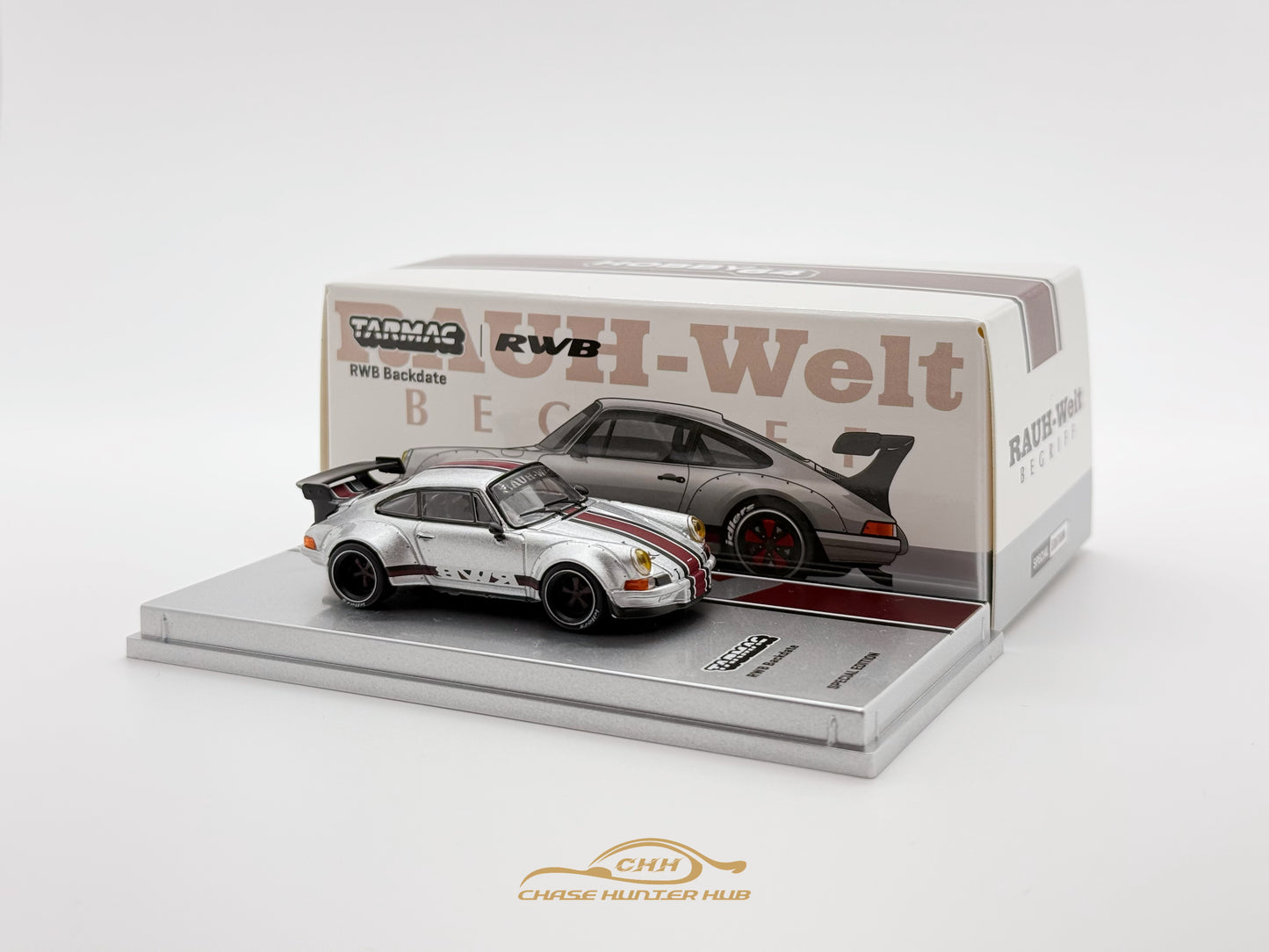 【Pre-Order】Tarmac Work 1:64 Porsche RWB 930 Stella Boost & RWB Backdate Taiwan Exclusive Set of 2