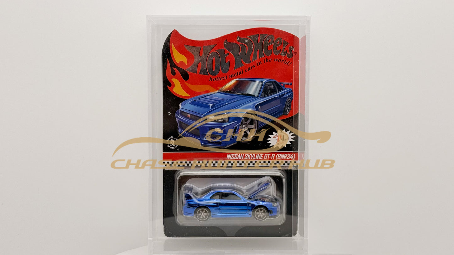 Hot Wheels 1:64 RLC Exclusive Nissan Skyline GT-R34 Blue