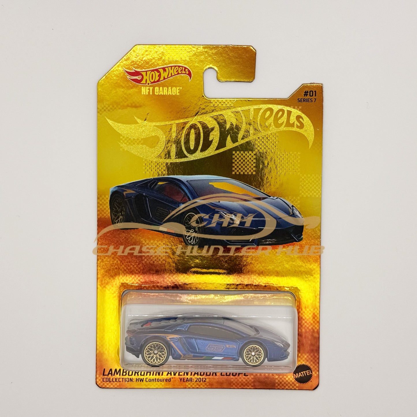 Hot Wheels 1:64 NFT Lamborghini Aventador Coupé