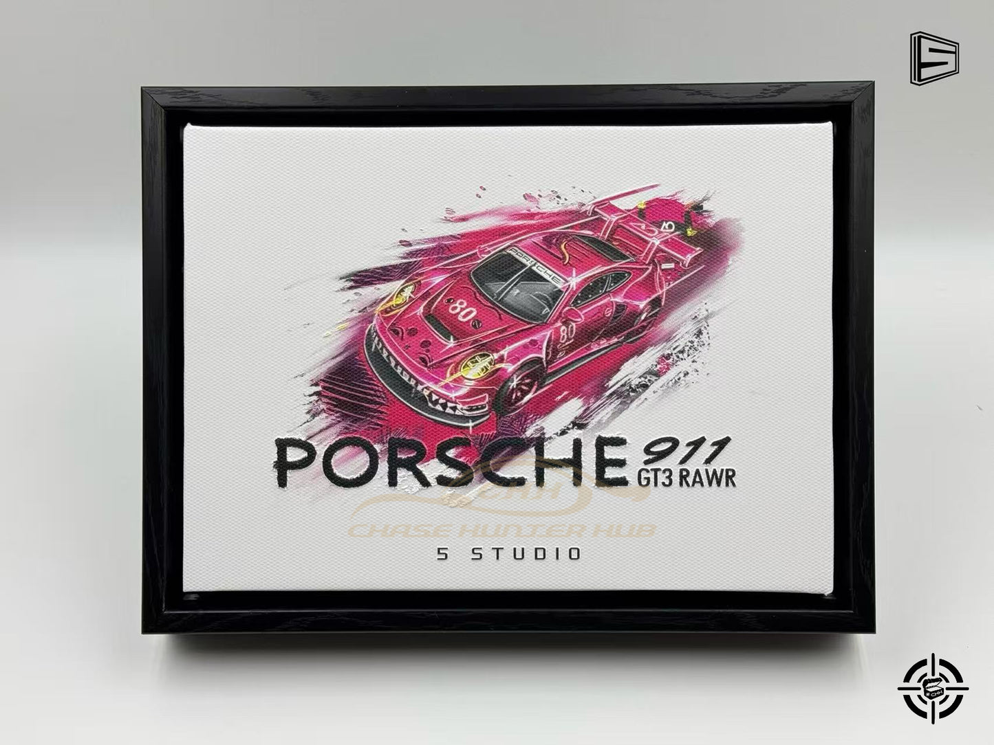 【Pre-Order Only】Porsche 911 GT3 Roxy Framed Art