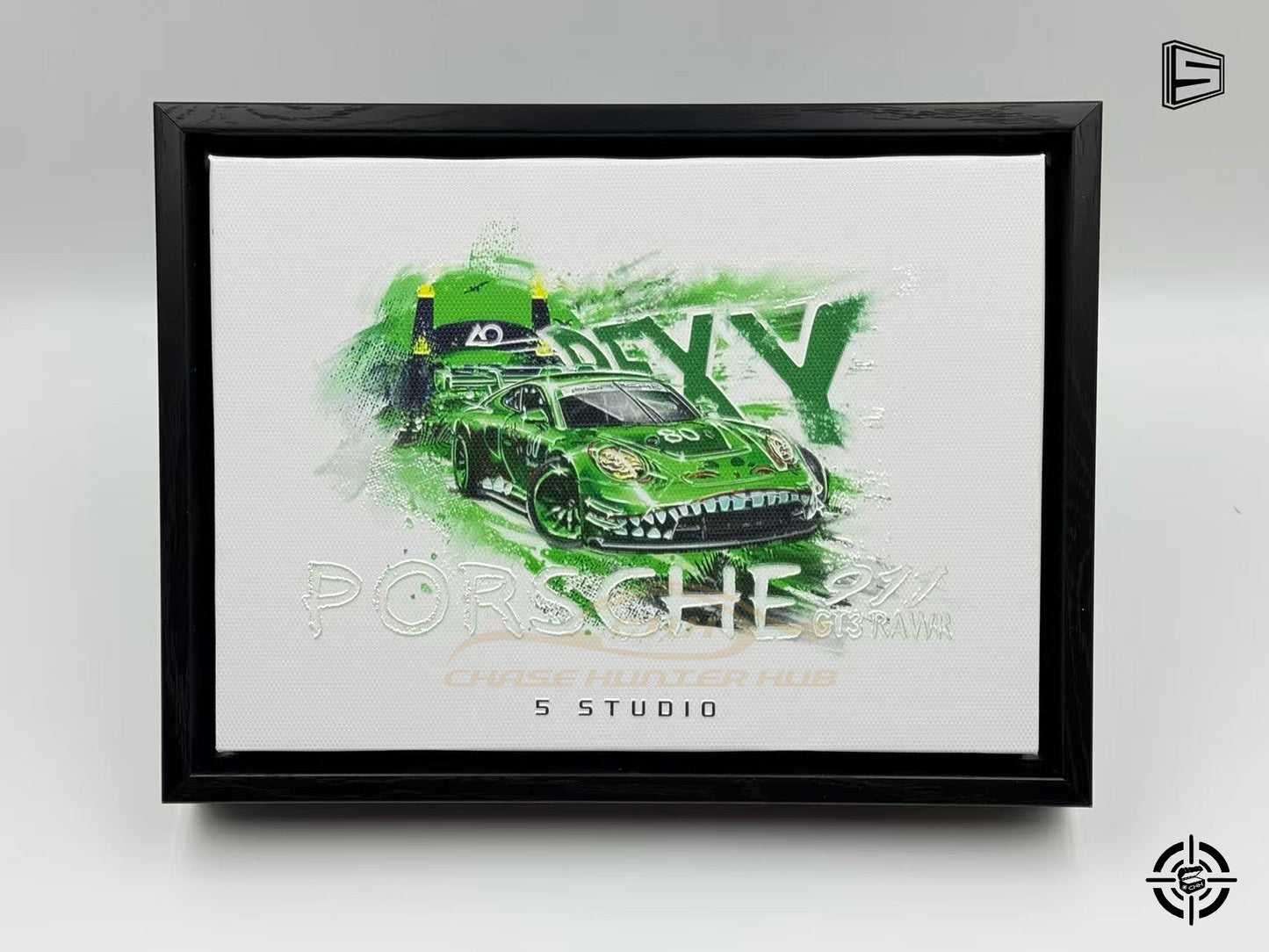 【Pre-Order Only】Porsche 911 GT3 Rexy Framed Art