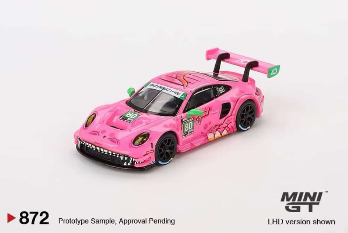 【Pre-Order】MINI GT 1:64 #872 Porsche 911 GT3 R #80 GTD AO Racing “ROXY”