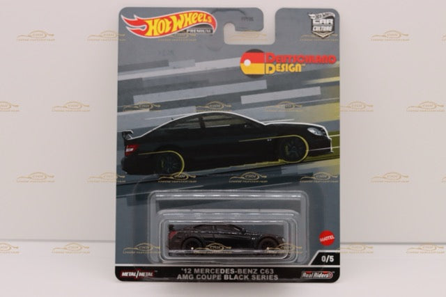 Hot Wheels Deutschland Design - '12 Mercedes-benz C63 Amg Coupe Chase