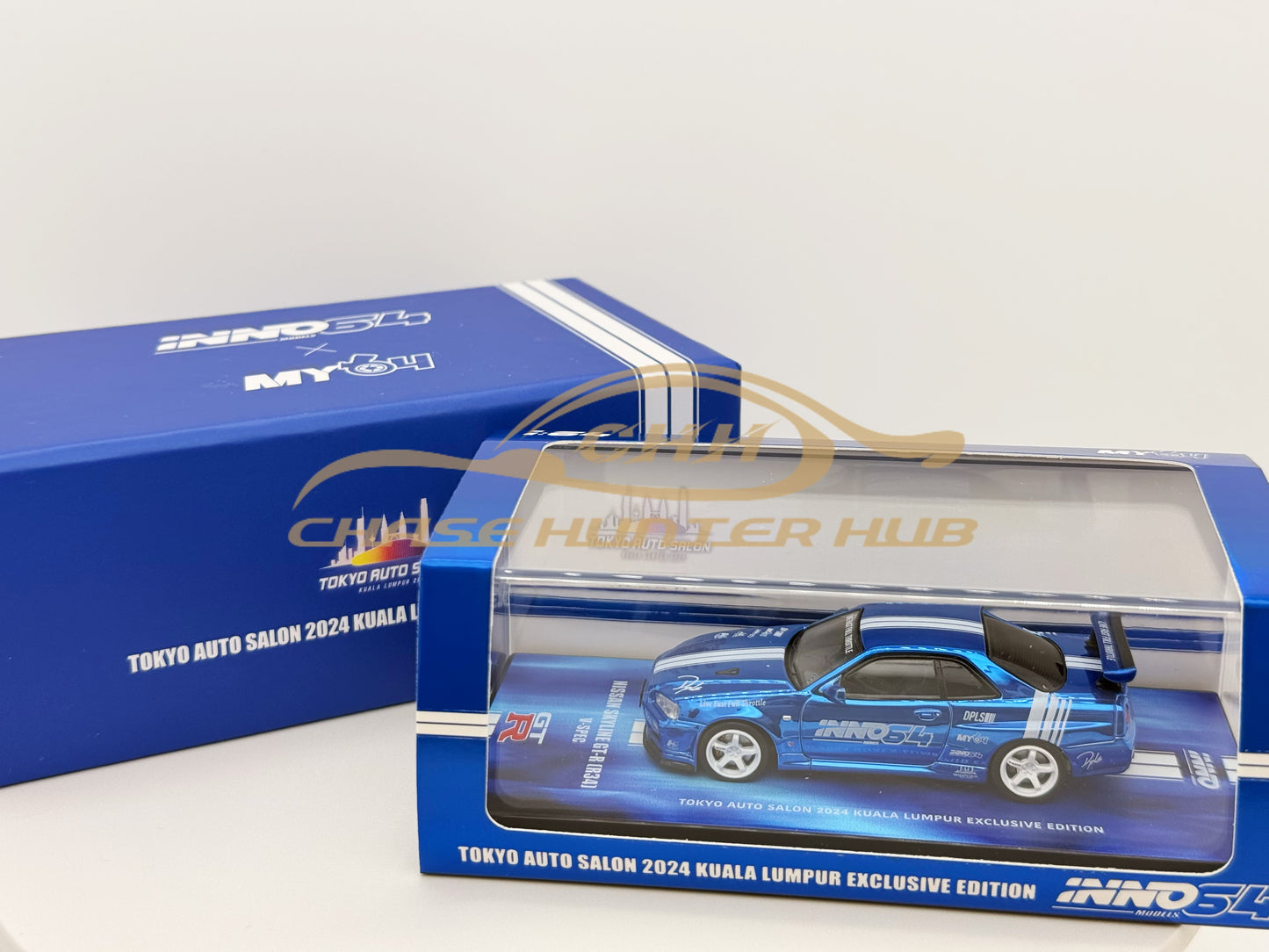 Inno 64 2024 Tokyo Auto Salon Kuala Lumpur Exclusive Nissan GTR34 V-Spec Chase