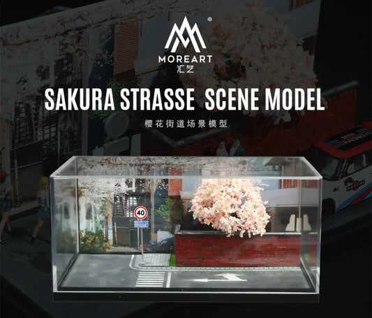 MOREART SCENE MODEL OF SAKURA STRASSE SCENE MODEL