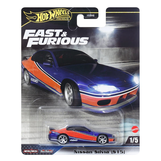 Hot Wheels Premium Fast & Furious Nissan Silvia (S15)