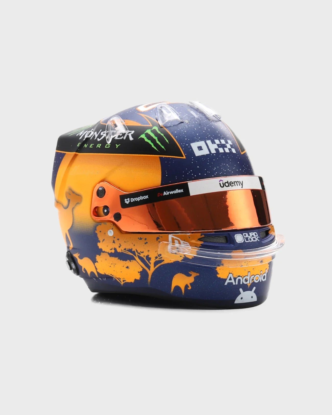 Spark 1:5 scale 2024 Australia Helmet - Oscar Piastri