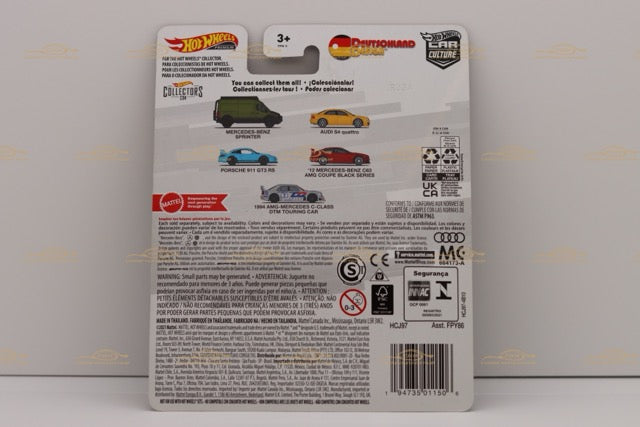 Hot Wheels Deutschland Design - '12 Mercedes-benz C63 Amg Coupe Chase