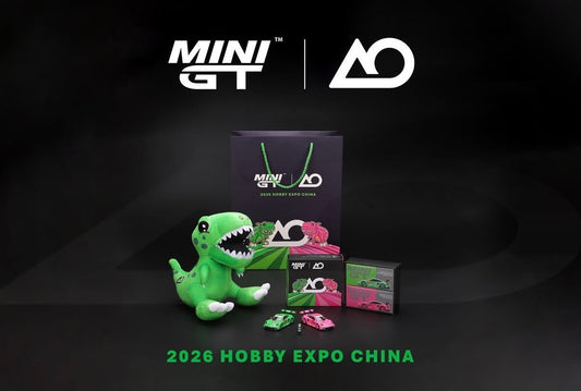 MINI GT AO Racing 2026 Hobby Expo China Roxy & Rexy Set