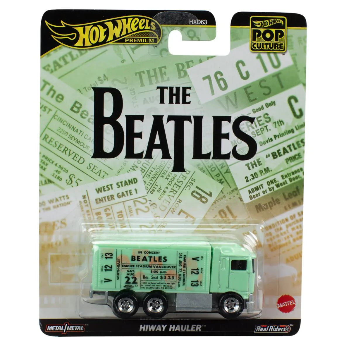 Hot Wheels Premium Pop Culture - Hiway Hauler The Beatles Vehicle