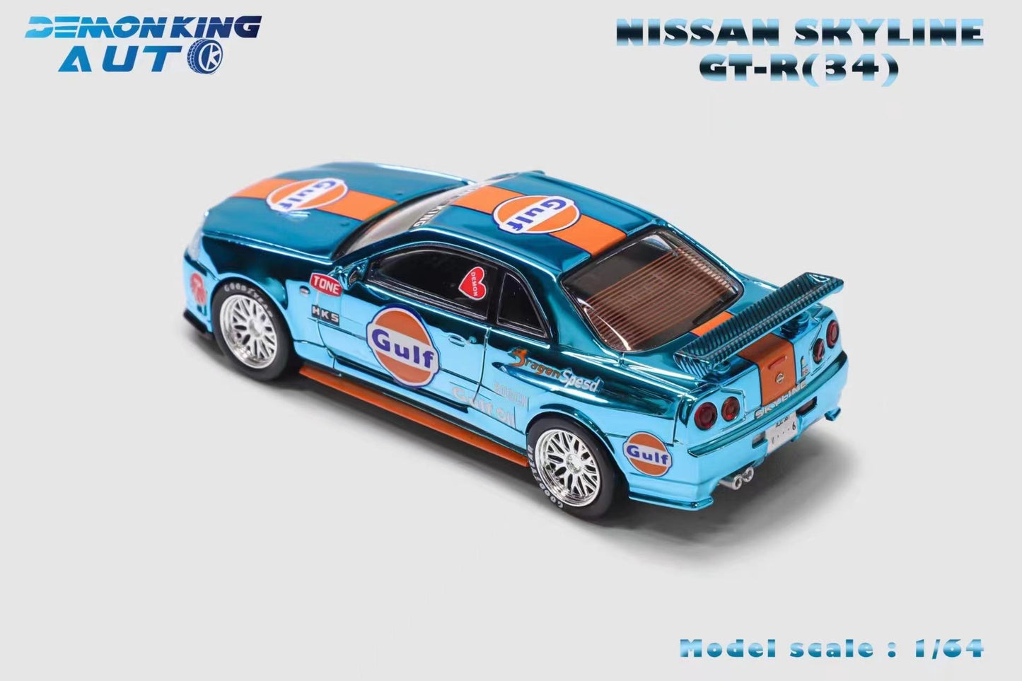 Demon King Auto Nissan Skyline GT-R 34 Gulf