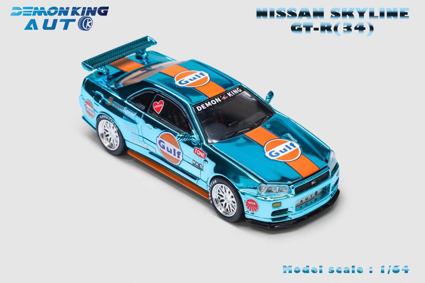 Demon King Auto Nissan Skyline GT-R 34 Gulf