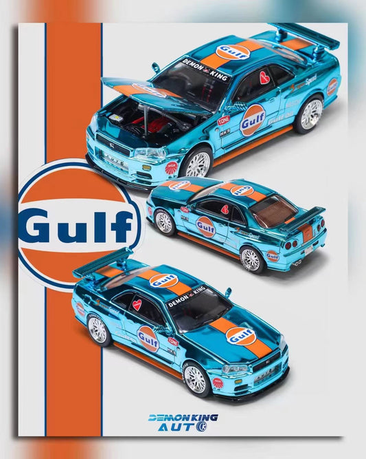 Demon King Auto Nissan Skyline GT-R 34 Gulf