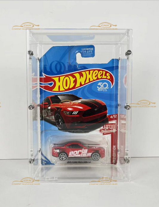 Hot Wheels Acrylic Carded Display Case (RLC/Mainline) [Screws]