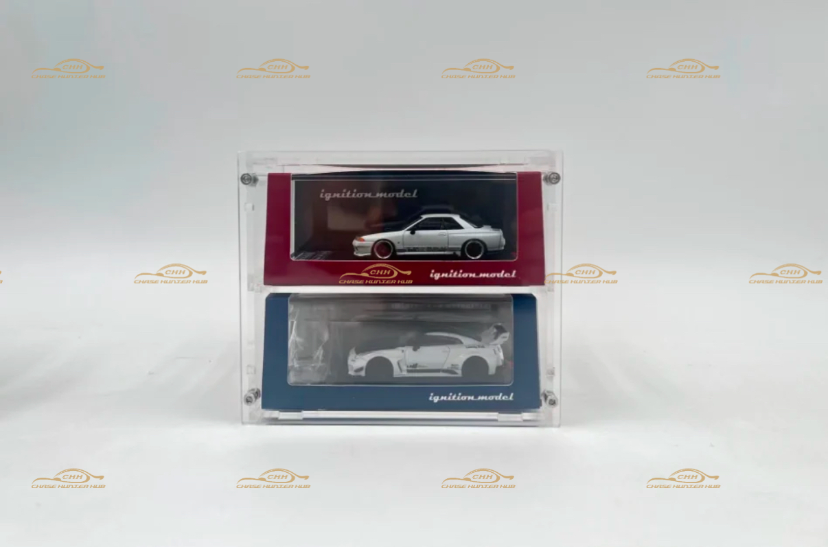 Inno 64 2 Cars Acrylic Display Case 2-Layers [Screws]