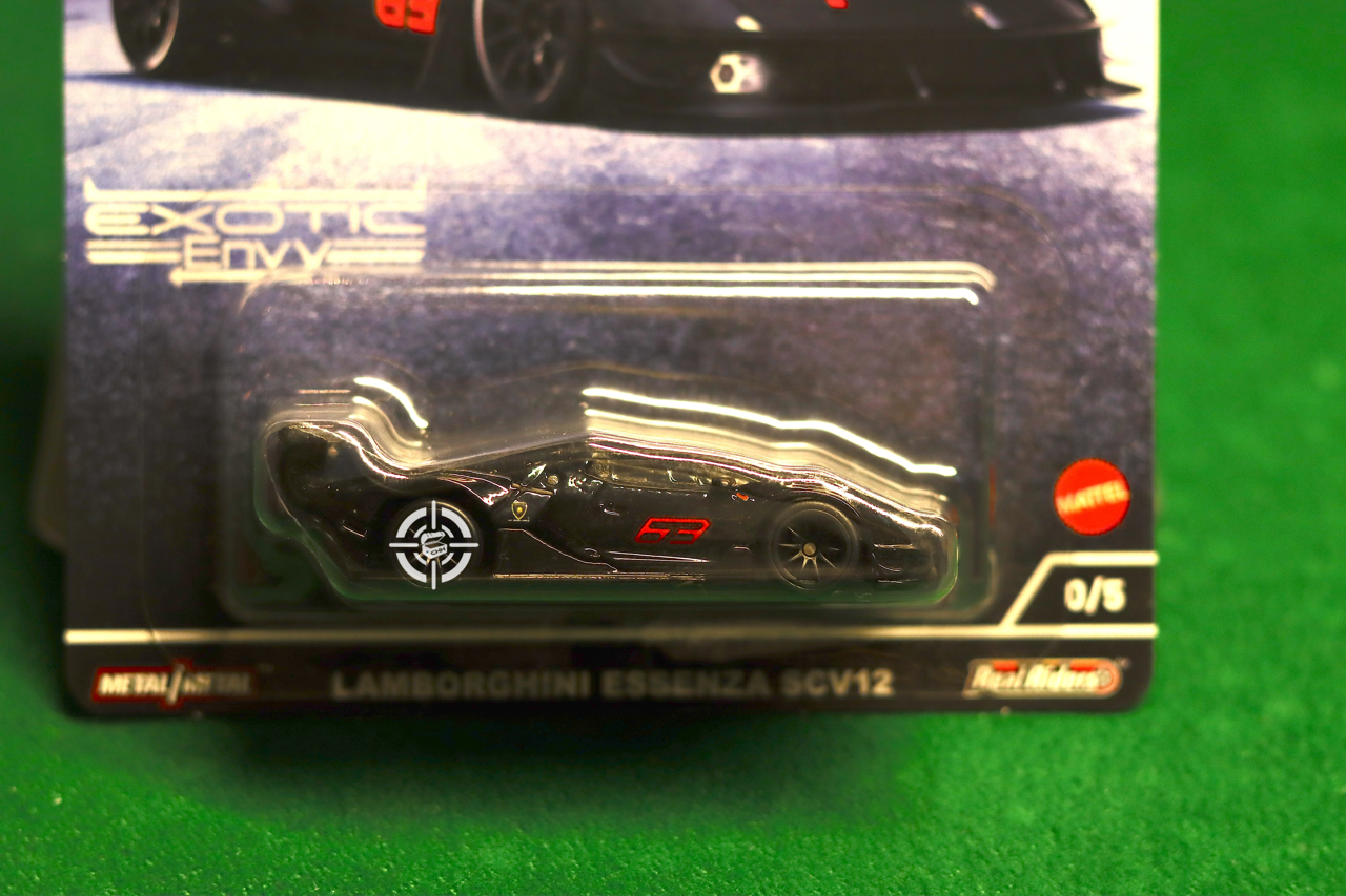 HOT WHEELS EXOTIC ENVY LAMBORGHINI ESSENZA SCV12 CHASE