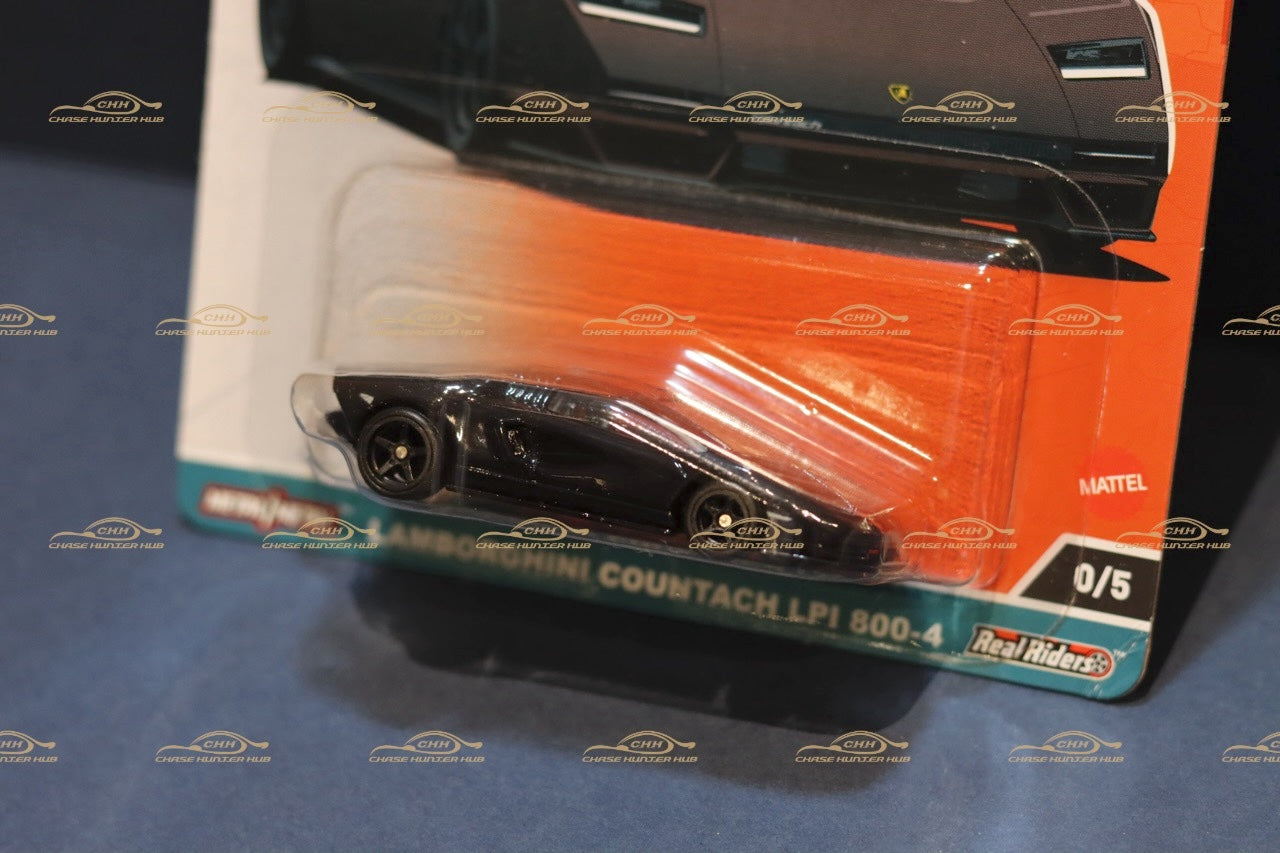 HOT WHEELS Spettacolare Lamborghini Countach Chase