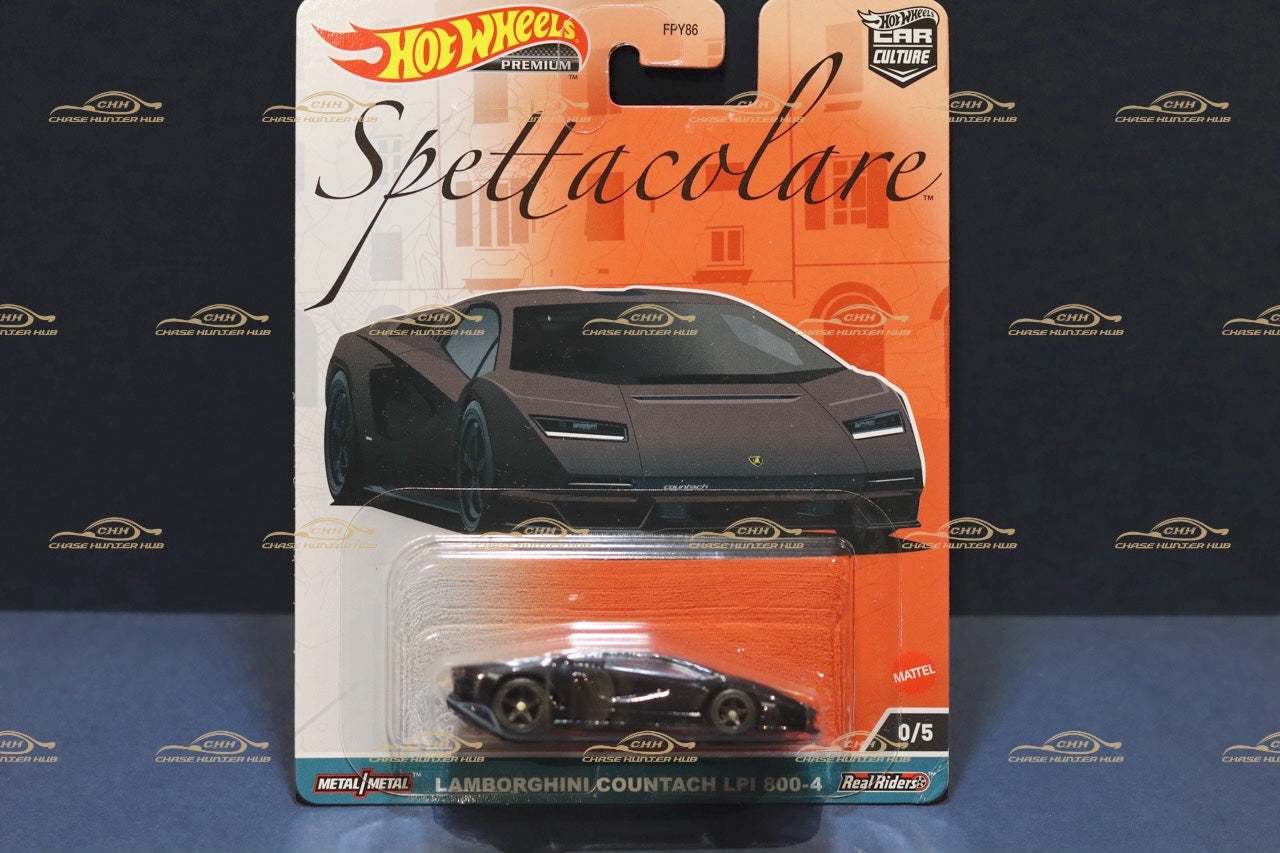 HOT WHEELS Spettacolare Lamborghini Countach Chase