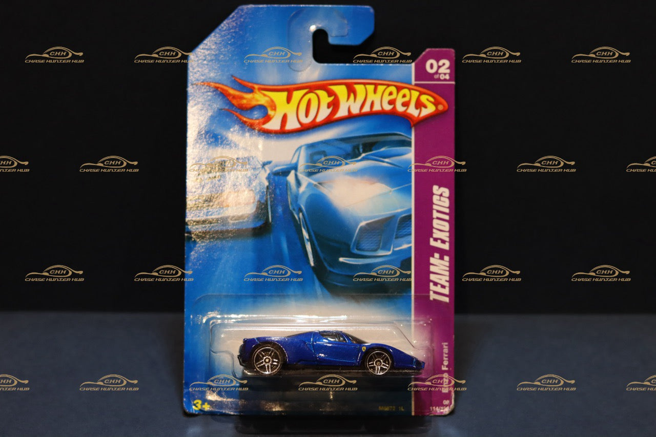 Hot Wheels Ferrari Blue