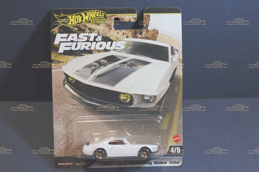 Hot Wheels Premium Fast & Furious - 1969 Ford Mustang Boss 302 (Soft Conor)