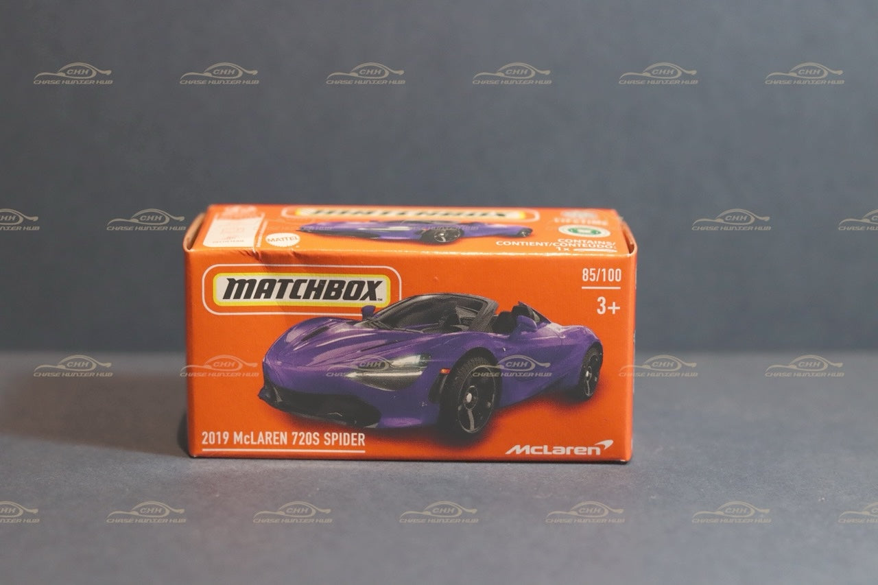 Matchbox 2019 McLAREN 720s SPIDER (DAMAGE)