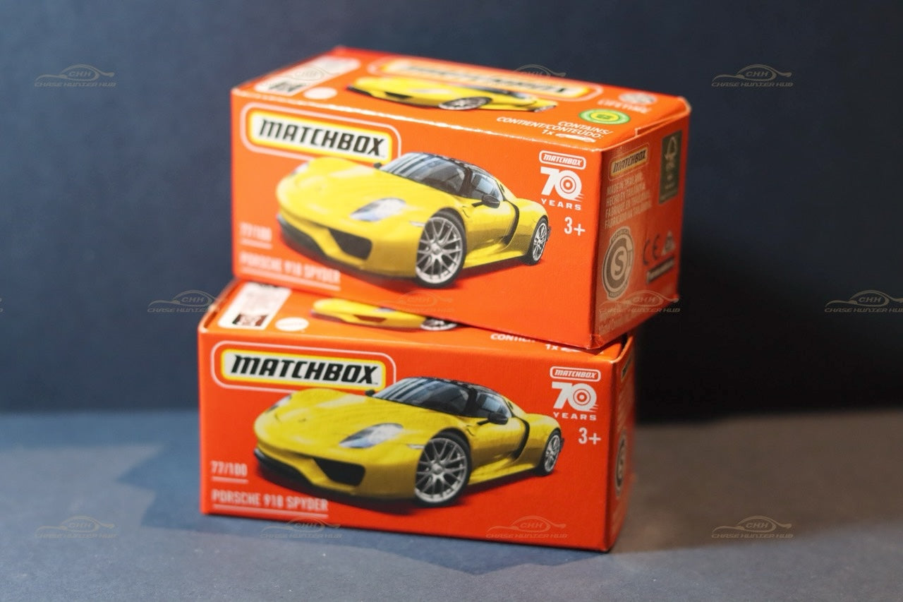 Matchbox PORSCHE 918 SPYDER 77/100