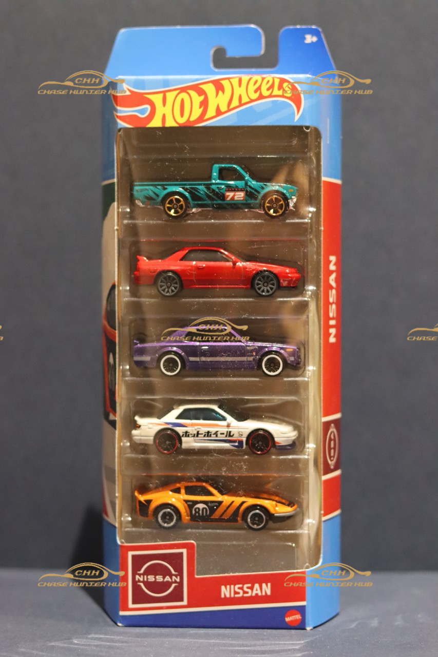 Hot Wheels Nissan 5 Pack