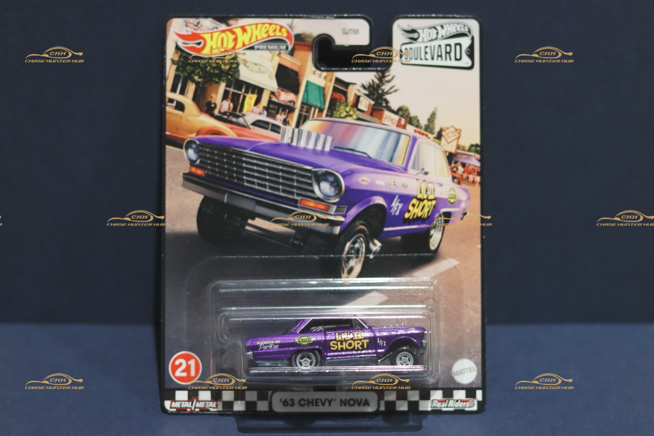 Hot Wheels Boulevard #21 '63 CHEVY NOVA