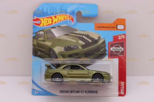 Hot Wheels Mainline NISSAN SKYLINE GT-R BNR34