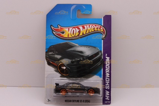 Hot Wheels Mainline NISSAN SKYLINE GT-R R34