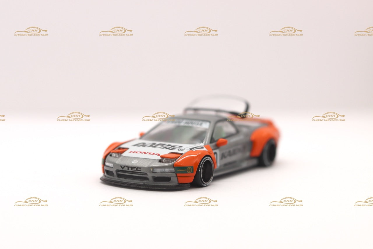 MINI GT x Kaido House #119 Honda NSX Kaido Racing V1 Orange Chase