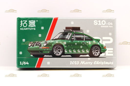 XCARTOYS 2023 Christmas Porsche 964 Green