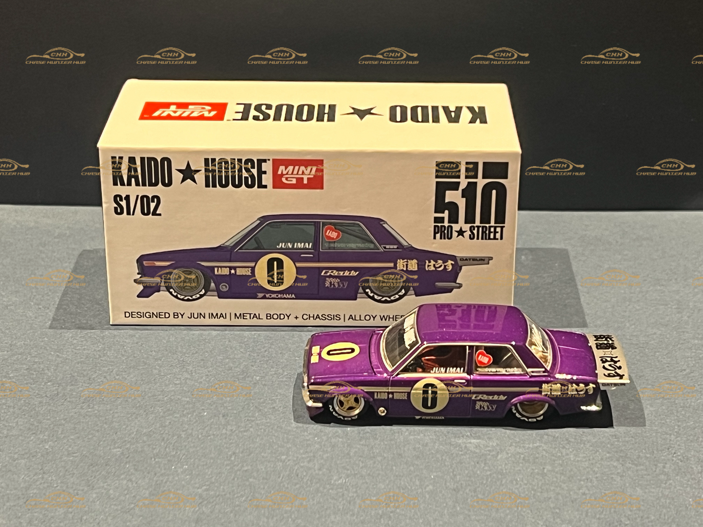 Kaido House x Mini GT S1/02 Datsun 510 Pro Street