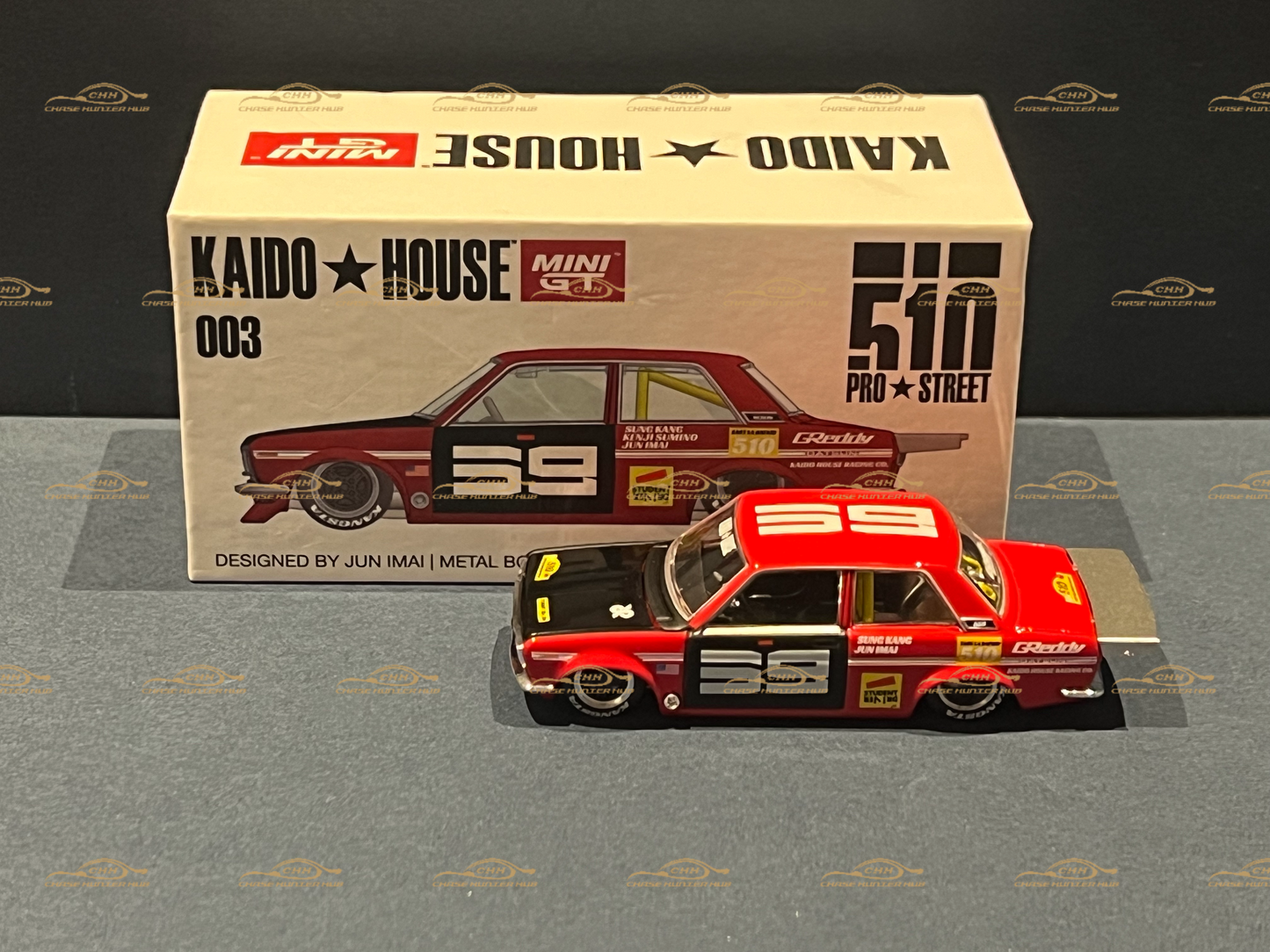 Kaido House x Mini GT 003 Datsun 510 Pro Street