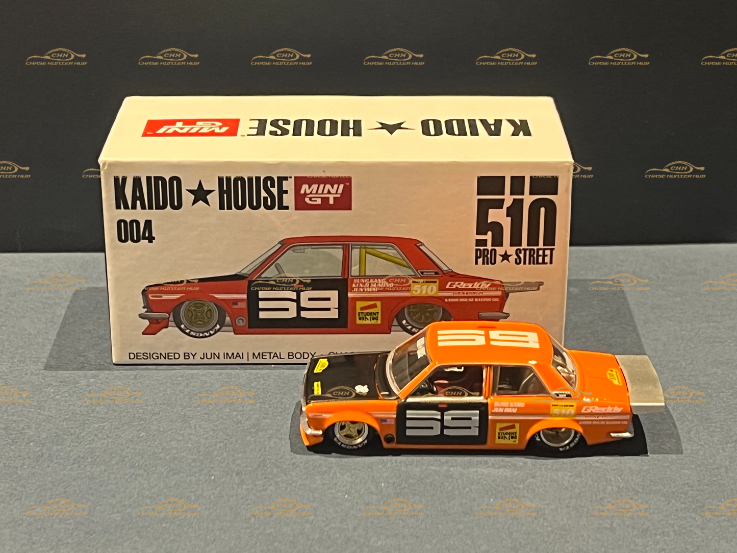 Kaido House x Mini GT 004 Datsun 510 Pro Street