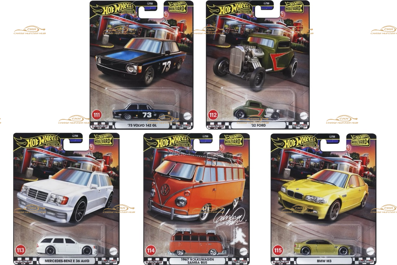 Hot Wheels Boulevard #111~115