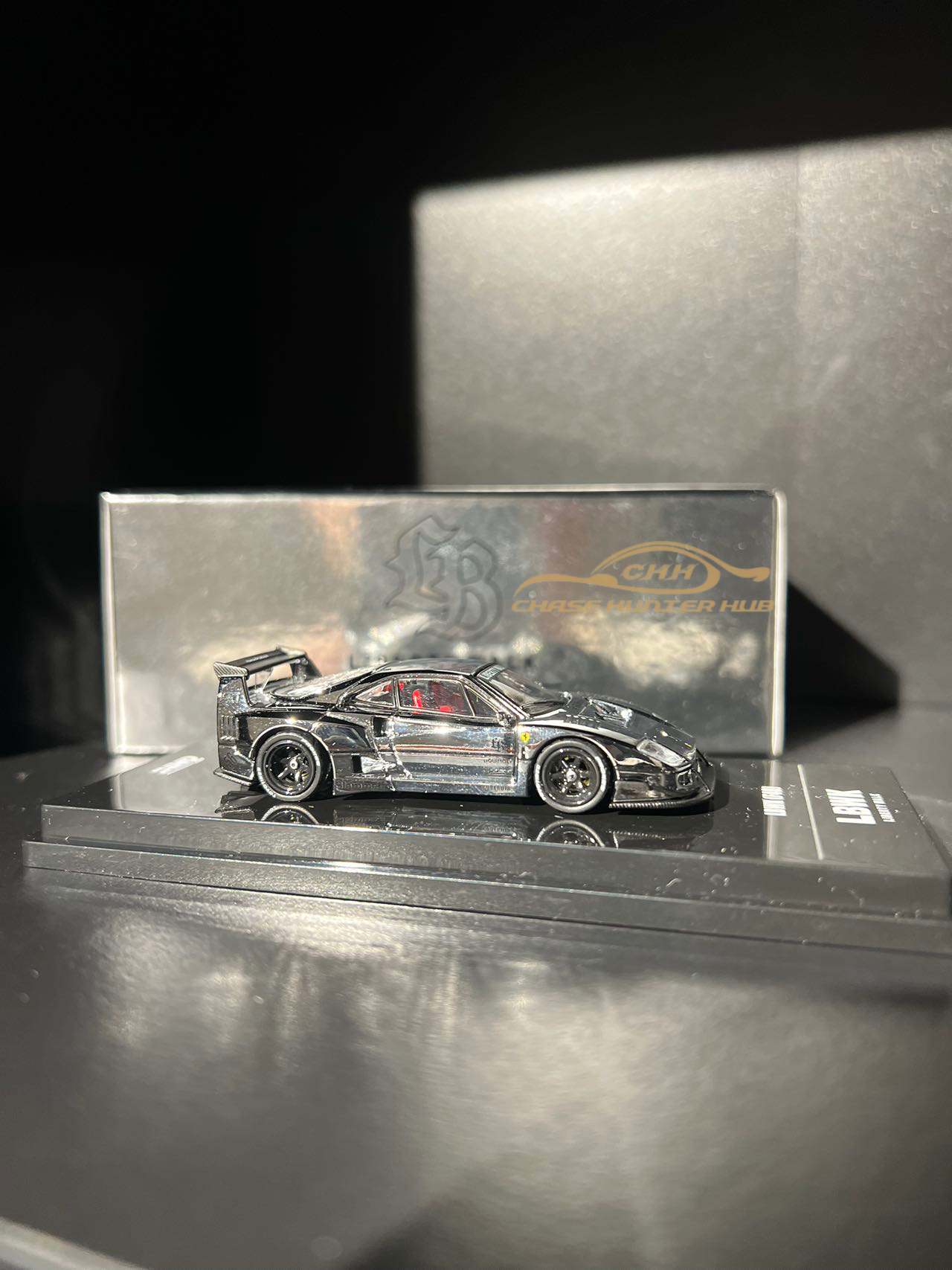 Inno 64 - LBWK F40 Silver Chrome Hobby Expo China 2024 Beijing