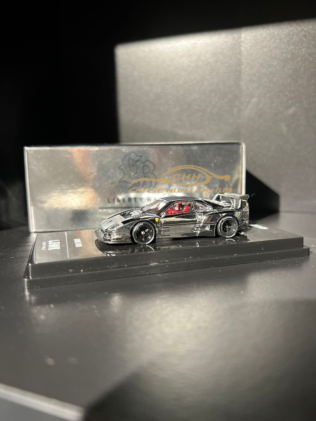 Inno 64 - LBWK F40 Silver Chrome Hobby Expo China 2024 Beijing