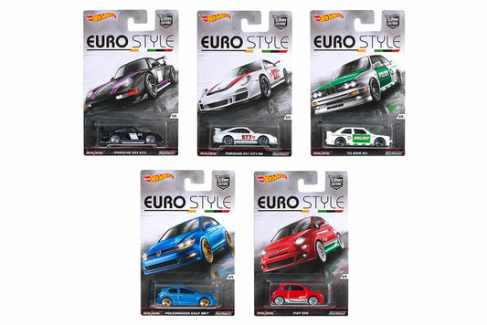 Hot Wheels Car Culture Euro Style Set