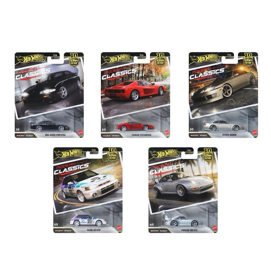 Hot Wheels Car Culture Modern Classics Set